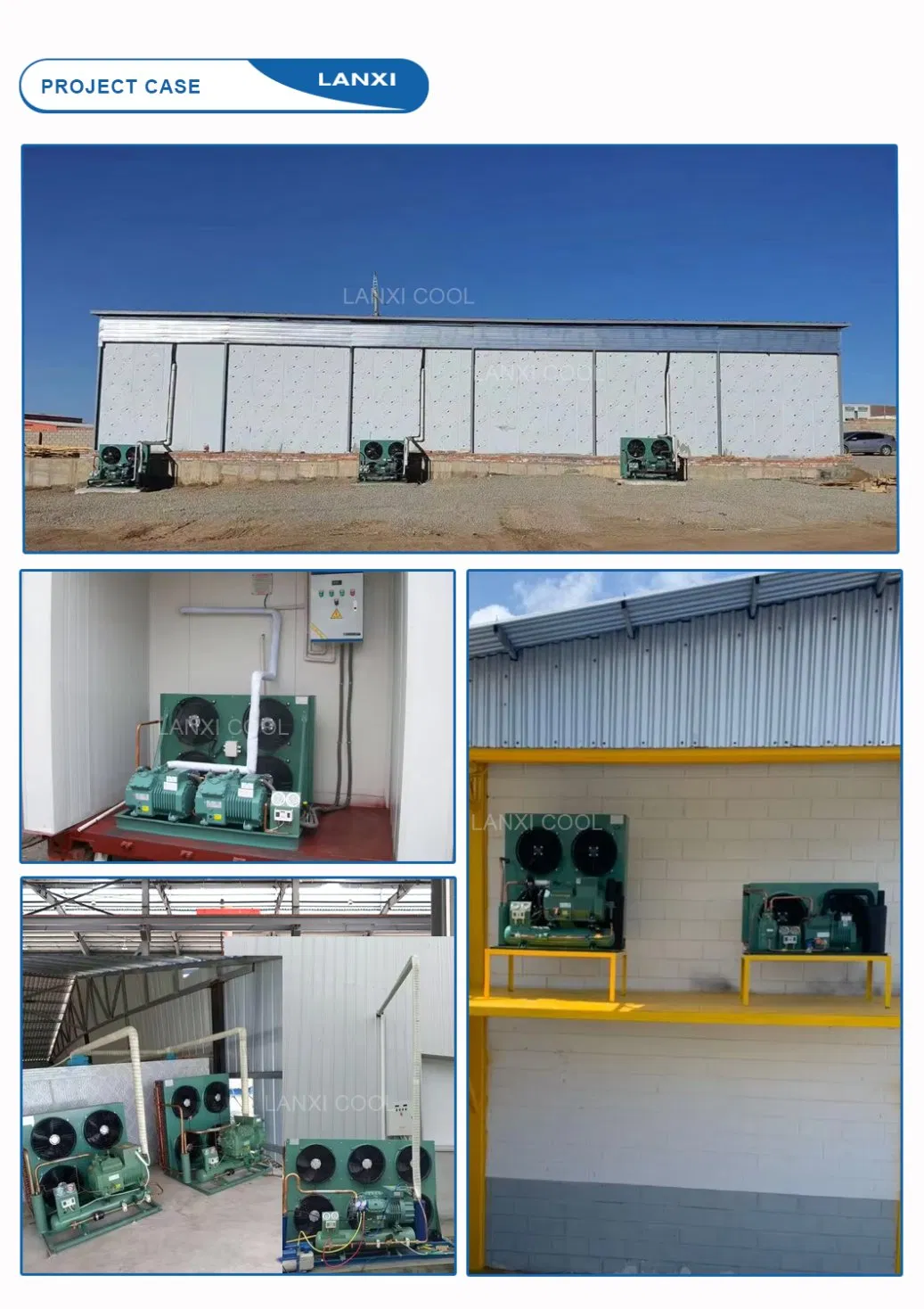 Industrial Air Cooled Famous Compressor Refrigeration Part Condensing Unit for Cold Room 5