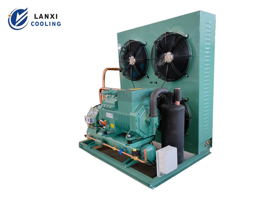 Air Cooled Condenser for Cold Room Horizontal Outlet Condenser 5HP/10HP/15HP/20HP Blue Grey Black White Color