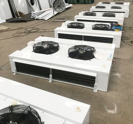 Double Side Blow Unit Cooler Rooftop Evaporator Industrial Air Cooler For Vegetable Cold Storage