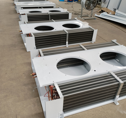 Double Side Blow Unit Cooler Rooftop Evaporator Industrial Air Cooler For Vegetable Cold Storage