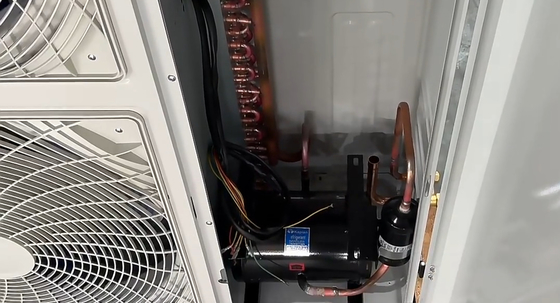 Box Type Wall-Mounted Air Cooled Scroll Refrigeration Compressor Condensing Unit for Cold Storage Room Walk-in Freezer
