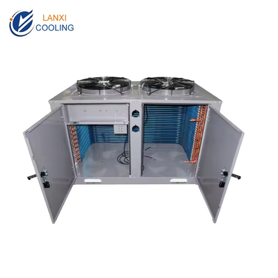 10 U/Box Type Air-cooled Unit With Discharge Upwards For Small Footprint Compressor Condensing Unit