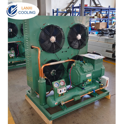 Air Cooled Piston Semi-Hermetic Reciprocating Refrigeration Compressor Condensing Unit for Cold Storage Room