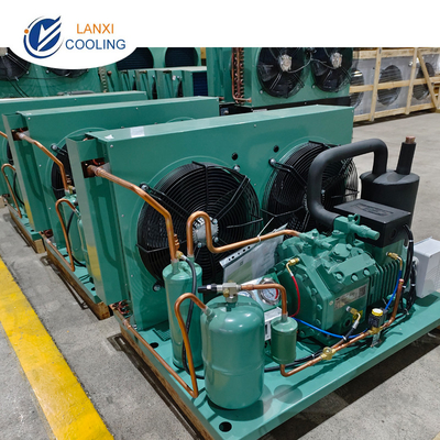 Air Cooled Piston Semi-Hermetic Reciprocating Refrigeration Compressor Condensing Unit for Cold Storage Room