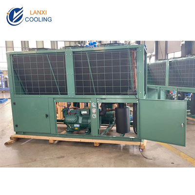 Box type V Shape Air cooled Condenser for Compressor Unit Refrigeration Unit Cold room storage