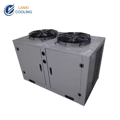 Box U-type Air Cooled Condenser unit for Condensing Unit Refrigeration unit in Cold room