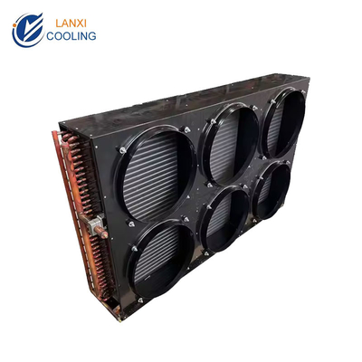 Refrigeration Condenser Unit H Type Air Cooled  Condenser For Cold Room system