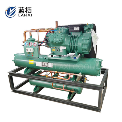 Emerson Copeland Scroll Compressor Unit High-Performance 12 HP Low Temperature  Water-Cooled Condensing Unit