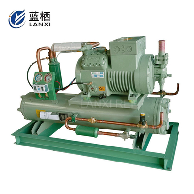Emerson Copeland Scroll Compressor Unit High-Performance 12 HP Low Temperature  Water-Cooled Condensing Unit