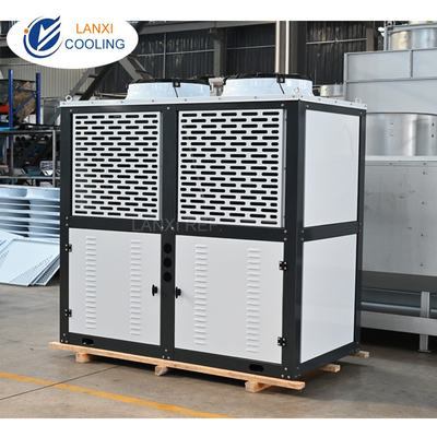 Air cooled Condenser V-type Double Layer Integrated Refrigeration Condensing Unit for cold room