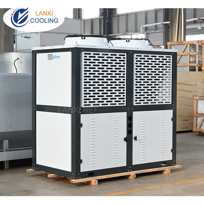 Air cooled Condenser V-type Double Layer Integrated Refrigeration Condensing Unit for cold room