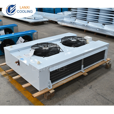 Industrial Air Cooler Double Side Blow Unit Cooler Rooftop Evaporator For Vegetable Cold Storage