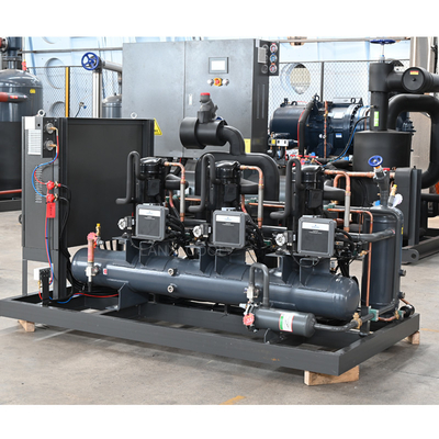 Emerson Three Parallel Copeland Scroll Compressors Condensing units for Low Temperature Refrigeration System Coldroom