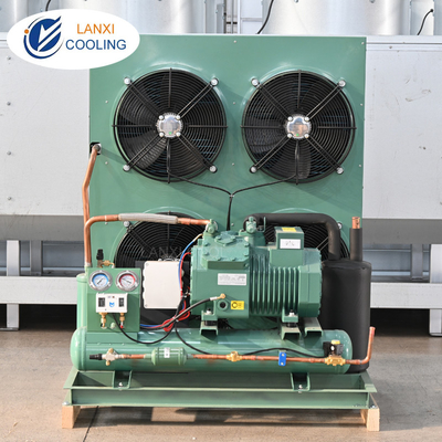 Factory 12hp 14hp 15hp 18hp 20hp 25hp Bitzer Semi Hermetic Refrigeration Compressor Condensing Units For Freezer Room
