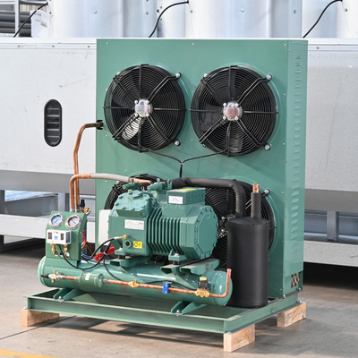 Factory 12hp 14hp 15hp 18hp 20hp 25hp Bitzer Semi Hermetic Refrigeration Compressor Condensing Units For Freezer Room