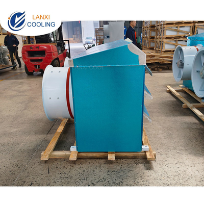 Water Defrosting Air Cooled Copper Tube Fin Type Evaporator Customized Metal Sheet Embossed Aluminum Sheet For Cold Room