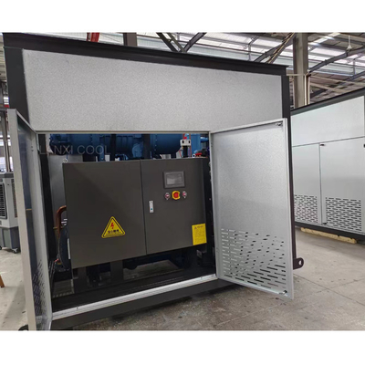 Lanxi Large Capacity Evaporative Cooled Screw Compressor Condensing Unit for Cold Storage Room Chiller Freezer