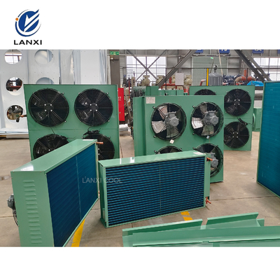 China Professional Manufacture Custom Air Cooled Condenser for Cold Room Storage Use with Explosion-Proof Fan Motor