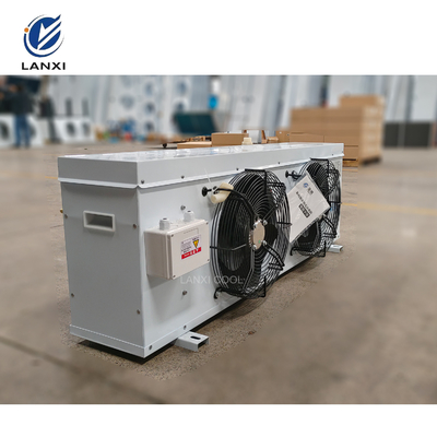 Ceiling Mounted Evaporator R22 R404A Hot Freon Defrosting System Industrial Vegetable Fruit Refrigeration Unit