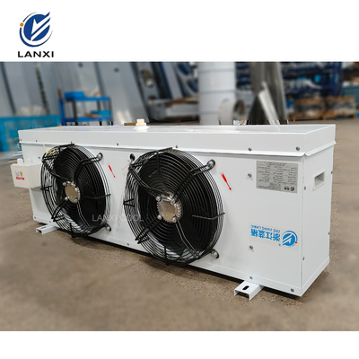 Ceiling Mounted Evaporator R22 R404A Hot Freon Defrosting System Industrial Vegetable Fruit Refrigeration Unit