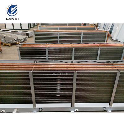 Ceiling Mounted Evaporator R22 R404A Hot Freon Defrosting System Industrial Vegetable Fruit Refrigeration Unit
