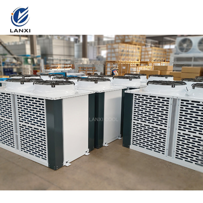 Customized 8HP Horizontal Air Cooled Box Type Refrigeration Condensing Unit for Vegetable Cold Room Storage with Scroll Compressor