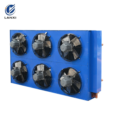Wholesale FNH Type Custom Air Cooled Condenser Unit for Industrial Food Factory Deep Frozen Storage Blast with Special Fan Motor