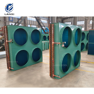 Wholesale FNH Type Custom Air Cooled Condenser Unit for Industrial Food Factory Deep Frozen Storage Blast with Special Fan Motor