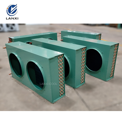 Horizontal Air Blowing Commercial Refrigeration Unit Air Cooled Condenser for Refrigeration System