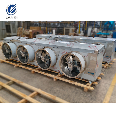 Commercial Air Conditioner Refrigeration Unit and Air Conditioning Parts Heat Exchanger Cold Storage Room Industrial Stainless Steel Evaporator