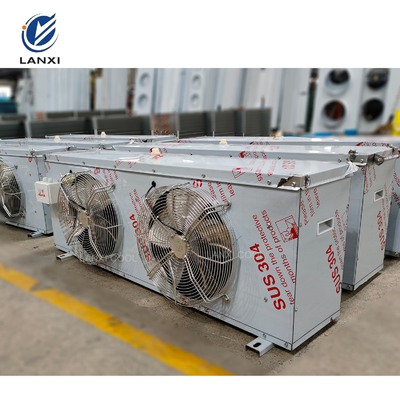 Commercial Air Conditioner Refrigeration Unit and Air Conditioning Parts Heat Exchanger Cold Storage Room Industrial Stainless Steel Evaporator