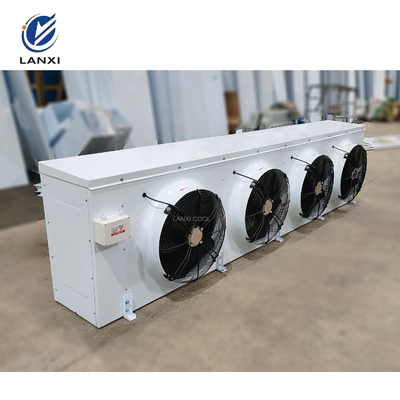 Four Axial Fan Aluminum Fins Copper Tube Cold Room Air Cooler Evaporator for Refrigeration System