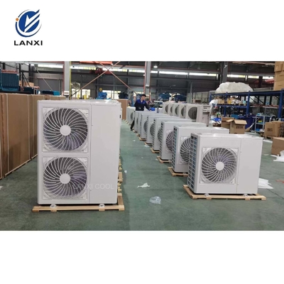 Box Type L Shaped Air Cooled Scroll Refrigeration Compressor Condensing Unit for Cold Storage Room Walk-in Freezer