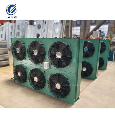 Competitive Price Energy Saving Industrial H Type Air-Cooled Condenser Cooler Industrial Refrigeration Equipment Condenser for Condensing Units