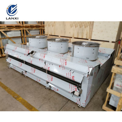 30HP Refrigeration Air Cooled Heat Exchange Evaporative Cooler Evaporator for Cold Storage Stainless Steel Evaporator Low Temperature Quick Freezing Equipment