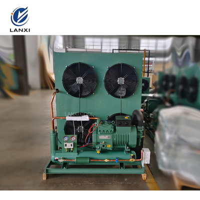H Type Air Cooled Condensing Unit Bitzer Compressor Freezer   Refrigeration Unit Energy-Saving Cold Room
