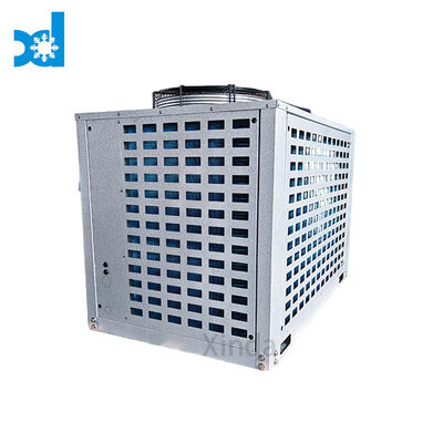 Air Condenser 415V380/220V 3pH/60Hz/50Hz Copper Tube H Type Condenser Refrigeration Unit Air Cooled H Type Condenser Outdoor Refrigeration Equipment Aluminum Finned Heat Exchanger