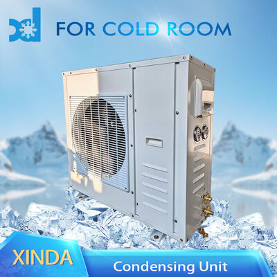 23456HP L type Air Cooled Box Type Refrigeration Condensing Unit with Compressor Condensing Unit Part Outdoor Cooling Chiller Freezer Unit