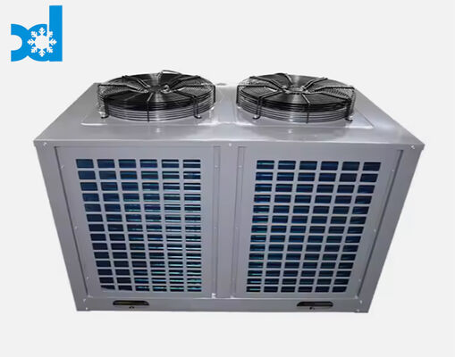 Two Fans Outer Rotor Box Type 8HP10HP12HP15HP18HP Refrigeration System Condensing Unit R404 R22 R507 Medium-High Temperature Condensing Unit