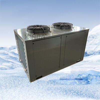 Box U-type Air Cooled Condenser unit for Condensing Unit Refrigeration unit in Cold room