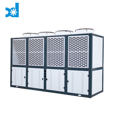 Up Flow Box Type Air Cooled Condenser for Cold Storage Equipment Condensing Unit Refrigeration System Unit
