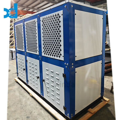 Up Flow Box Type Air Cooled Condenser for Cold Storage Equipment Condensing Unit Refrigeration System Unit