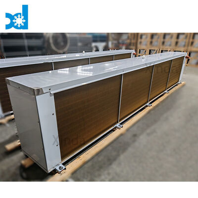 Round-cornered Casing Evaporative Air Cooler Refrigeration Evaporator Unit Cooler for Cold Room Air Cooled Condenser Cold Room Evaporator Customizd Service