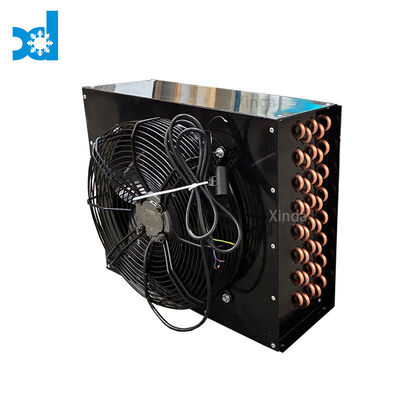 Xindacool Factory Direct Air Cooled Condenser Heat Exchanger With Four Fan Motors black Color For Sale