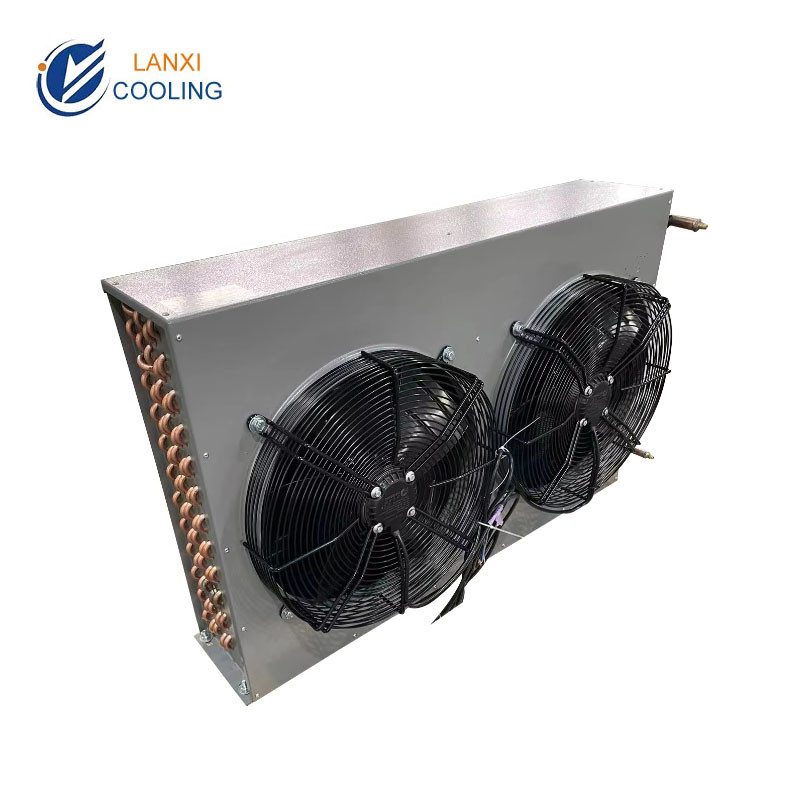 Air Cooled Condenser for Cold Room Horizontal Outlet Condenser 5HP/10HP/15HP/20HP Blue Grey Black White Color