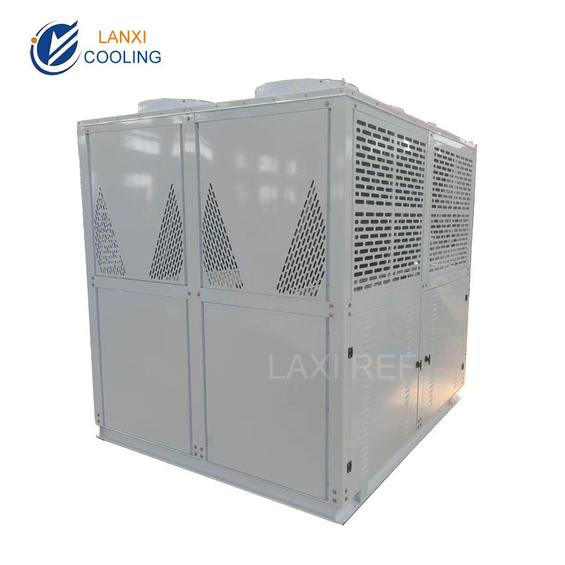 V-type Condenser Box Refrigeration Air-cooled Condenser For Cold Room Condensing Unit