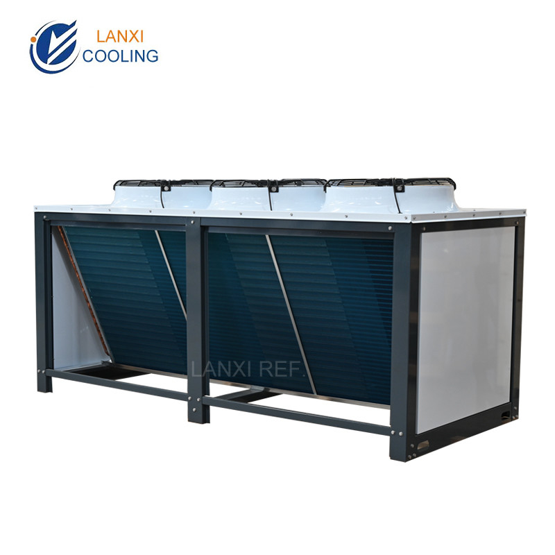 V-type Condenser Commercial Refrigeration Condenser High-efficiency Heat Exchange System