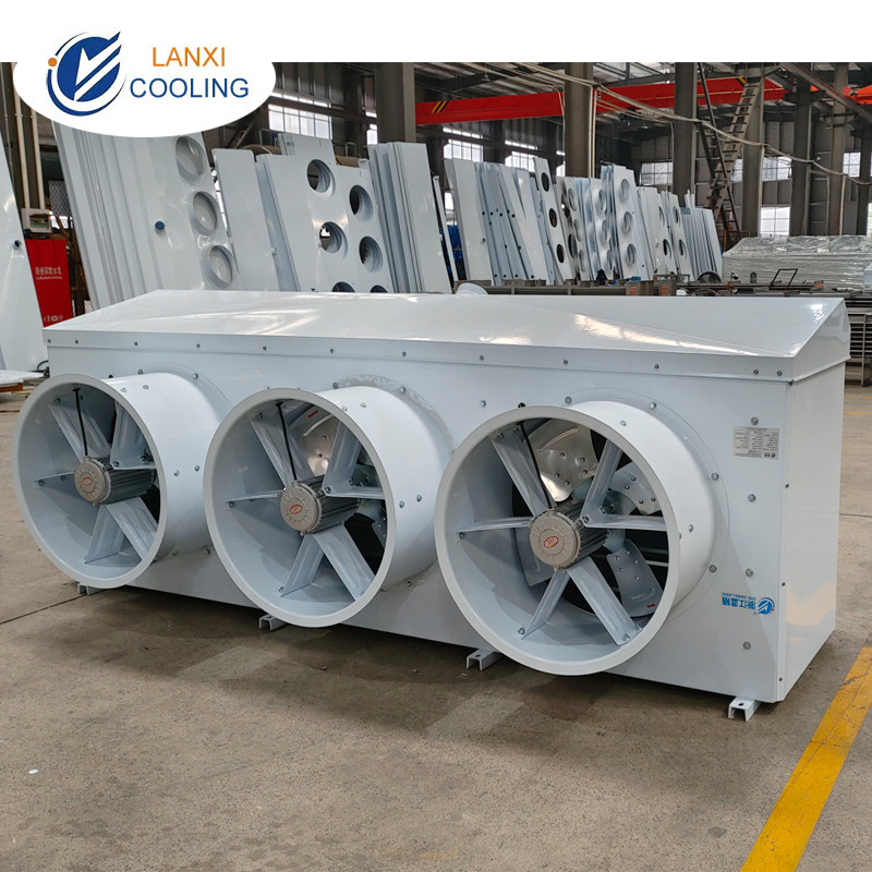 Water Defrosting Cold room Evaporator Low Noise Commercial Air Evaporative Cooler for Low Temperature