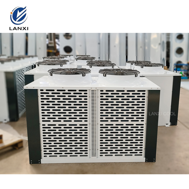 Air Cooled Box Type Refrigeration Condensing Unit with Compressor Condensing Unit Part Outdoor Cooling Chiller Freezer Unit