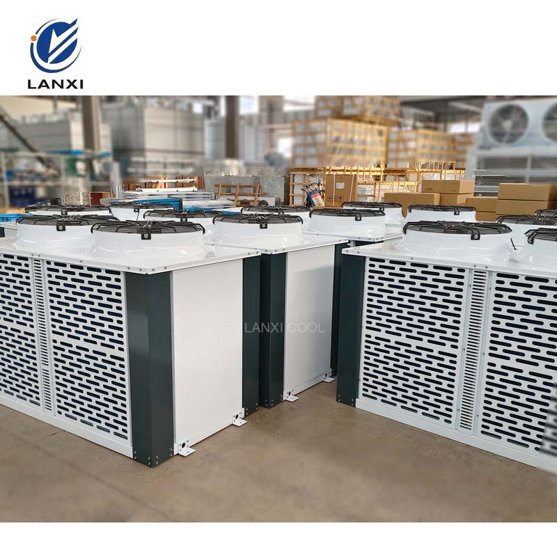 Customized 8HP Horizontal Air Cooled Box Type Refrigeration Condensing Unit for Vegetable Cold Room Storage with Scroll Compressor